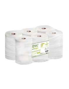 Papel higiénico industrial Ecolabel-250  J287010 1 capa 18 rollos