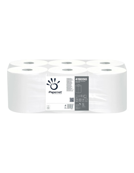Toalla secamanos Ecolabel-300 J288389-418090 1 capa 6 rollos