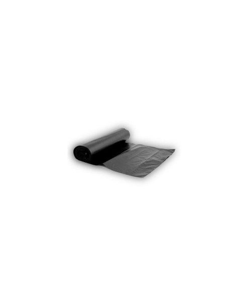 Bolsa basura doméstica Negra 52x58 rollo 20 uds.