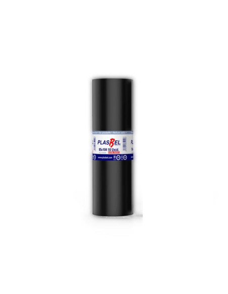 Bolsa basura industrial Negra 85x104 súper 130 galga rollo 10uds