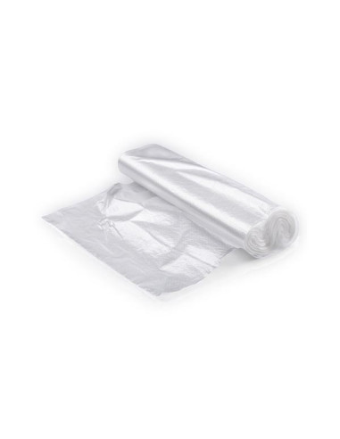Bolsa basura doméstica Transparente 52x60 rollo 25 uds