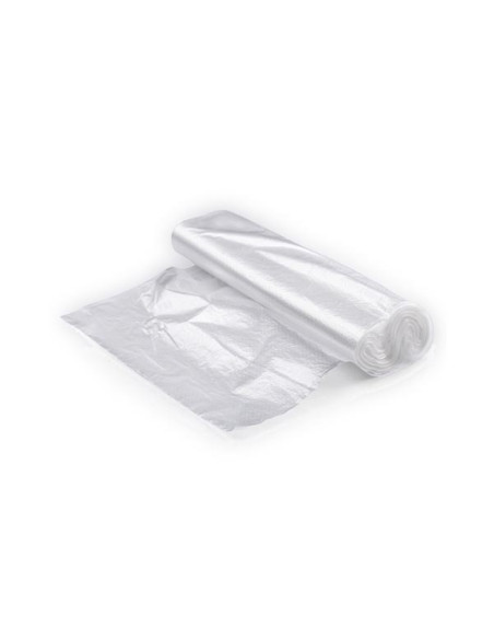 Bolsa basura doméstica Transparente 52x60 rollo 25 uds