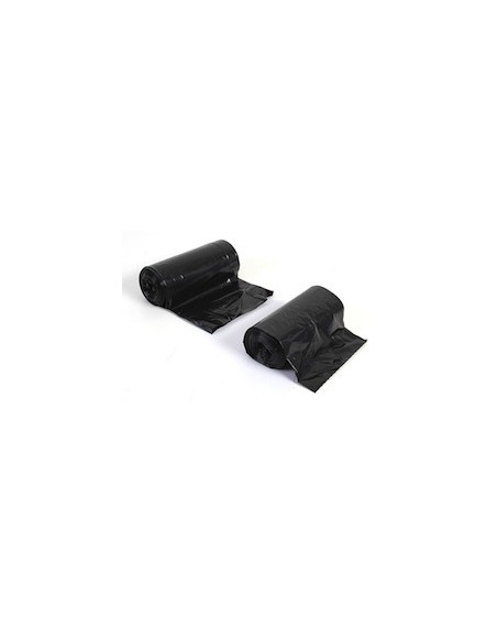 Bolsa café negra 35x100 140gg rollo 25uds