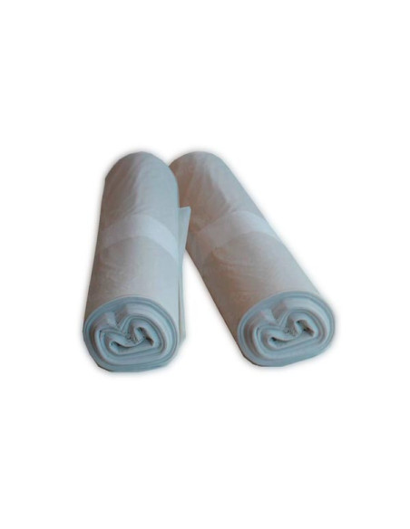 Bolsa basura industrial Blanca 85x105 G140 rollo 10 uds