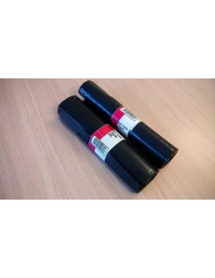 Bolsa basura industrial Negra 70x90 rollo 10 uds