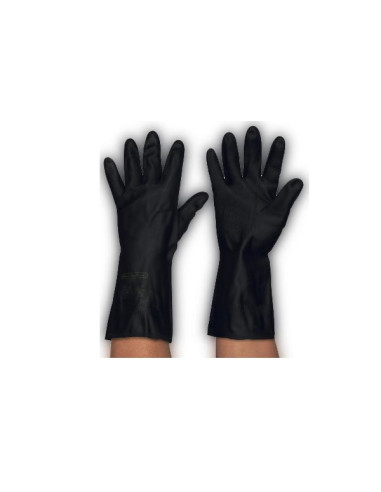 Guante Neopreno negro Techni-Mix Spontex talla Pequeña un par