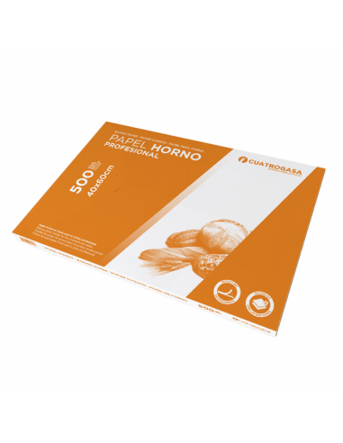 Papel de horno siliconado 40x60 41gr 500 uds