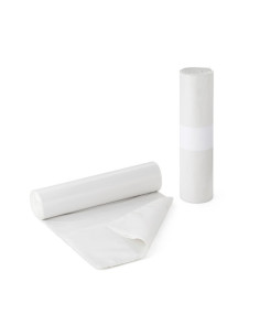 Bolsa basura doméstica Mini Blanca 45x47 rollo 25 uds