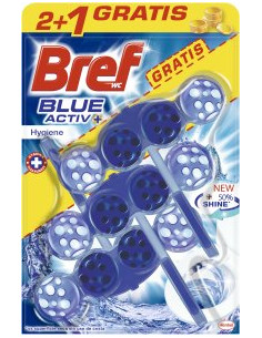 Colgador WC Bref paquete 2+1 uds