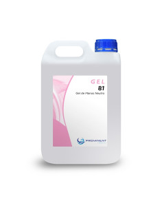 Jabón gel de manos GEL-81 olor manzana garrafa 5 litros
